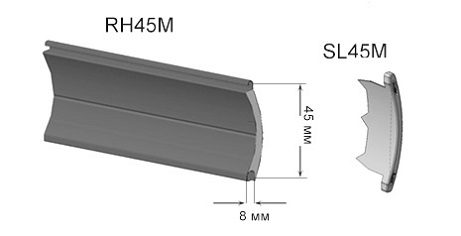 Новый профиль для роллет RH45M