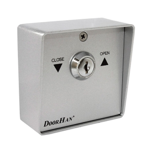 Выключатель металлический SWM Doorhan кнопка-ключ для рольставен