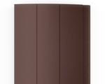 Пенозаполненный профиль рольставен коричневый (RAL 8014)